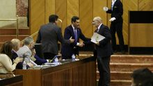 Vox salva el Presupuesto andaluz de PP y Cs metiendo sus medidas sobre "violencia intrafamiliar" e "inmigración irregular"