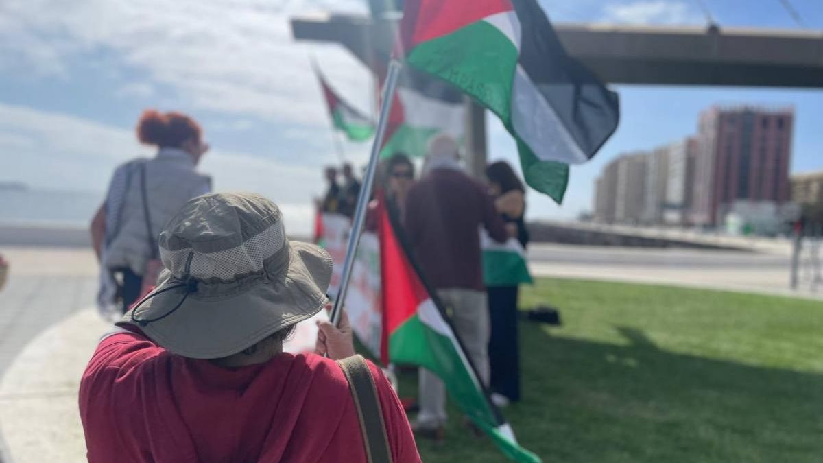 Un juez anula una multa de 3.200 euros al organizador de una manifestación pro Palestina en Las Palmas