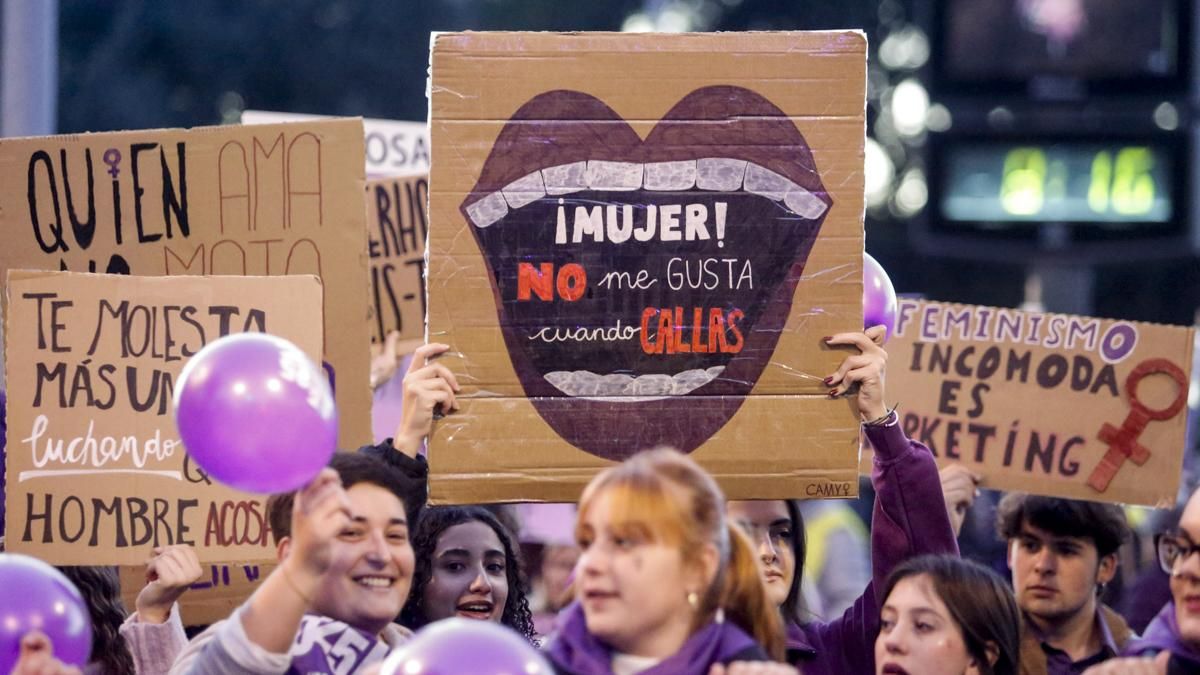 Manifestación contra Violencia de Género