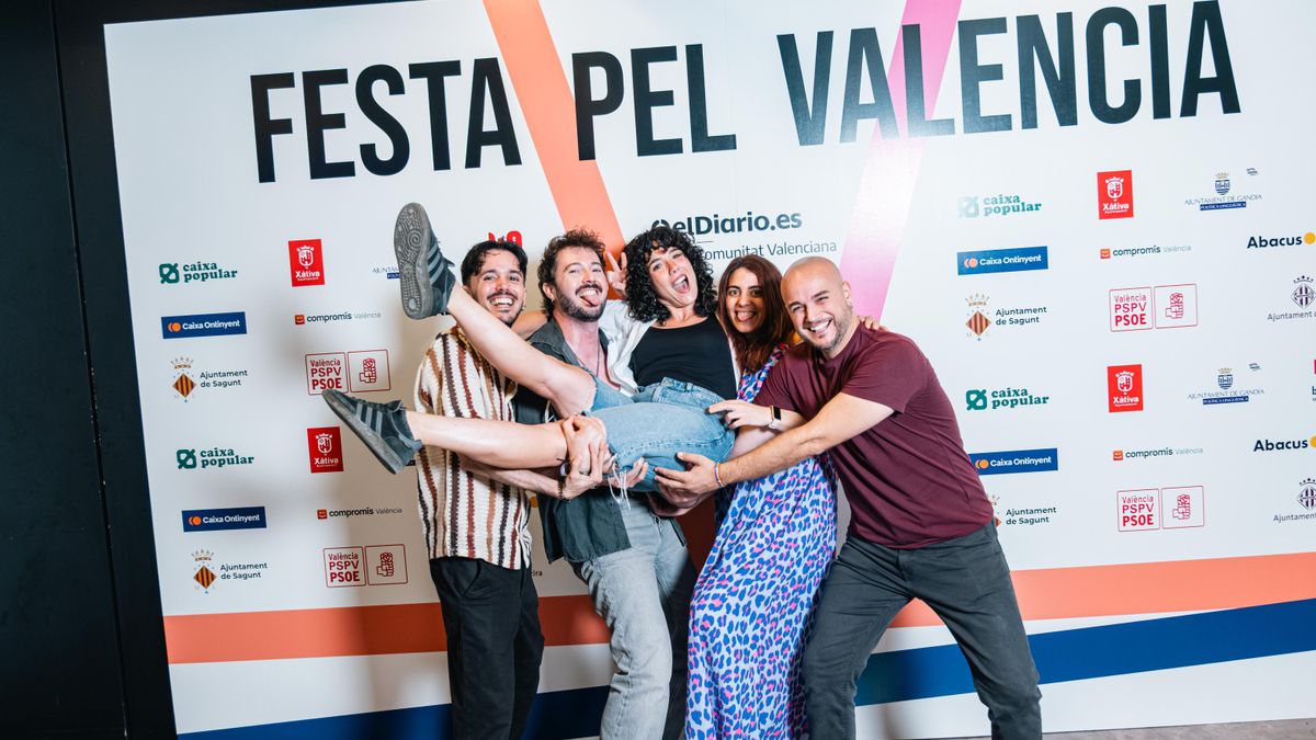 Artur Soler, Jaume Grau, Georigina Mollà, Ana Gisbert i Cristian Hernández.