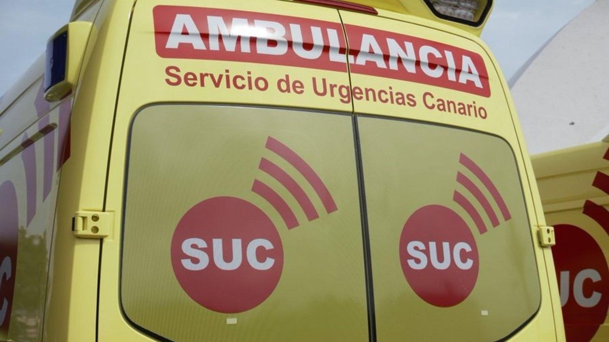 Imagen de archivo de una ambulancia del Servicio de Urgencias Canario (SUC)