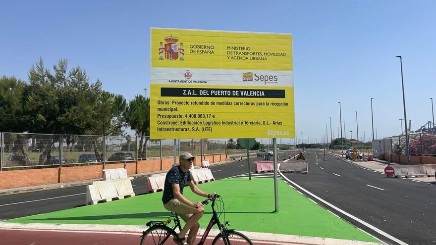 El Ayuntamiento recepciona las obras urbanísticas de la ZAL del Puerto de València, que sigue paralizada por sentencia judicial