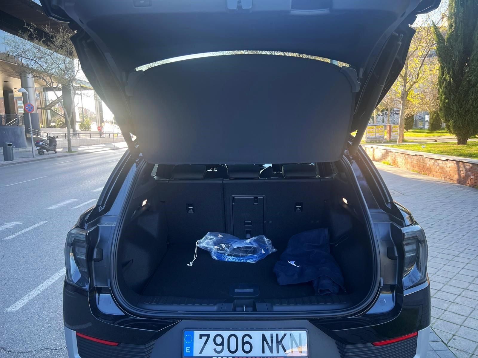 El maletero es espacioso para un modelo de menos de 4,5 metros de largo.