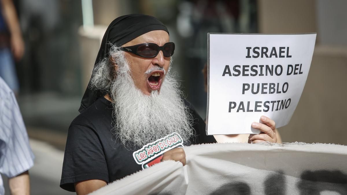 Manifestación solidaridad con Palestina