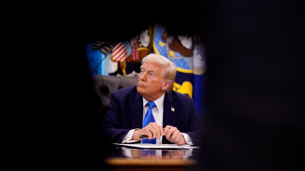 Trump, en la Casa Blanca, el 20 de septiembre de 2025