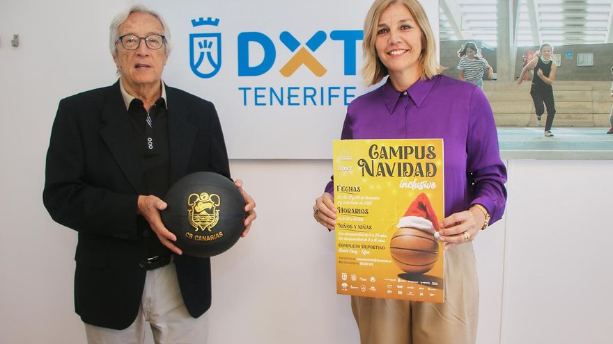 El Cabildo y la Fundación CB Canarias presentan el ‘Campus Inclusivo de Navidad’