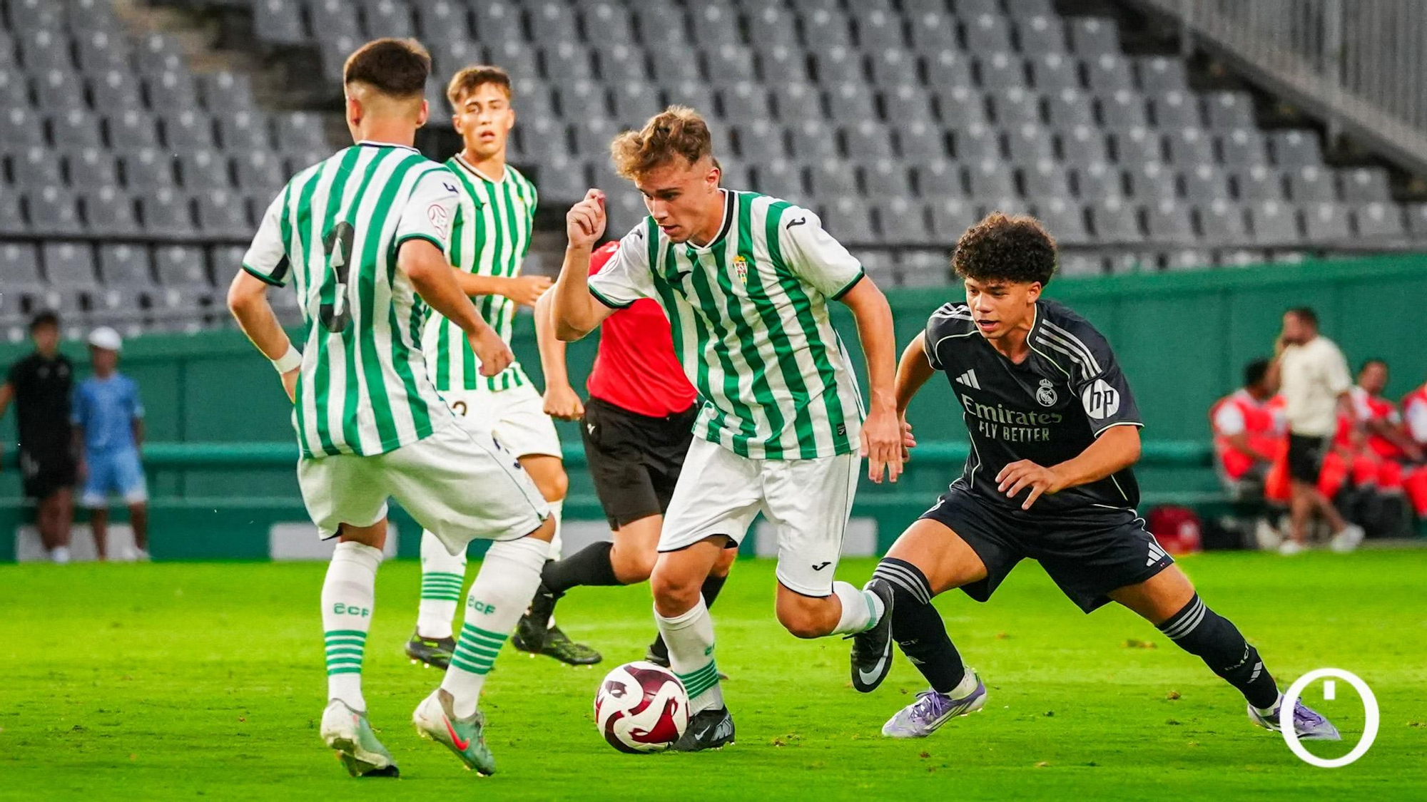 Las imágenes del partido inaugural del Mundial de Clubes juvenil entre Córdoba CF y Real Madrid