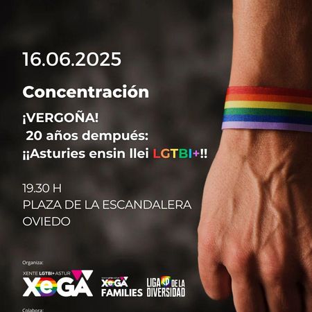 Oviedo acogerá el próximo lunes, día 16, una concentración convocada por XEGA.