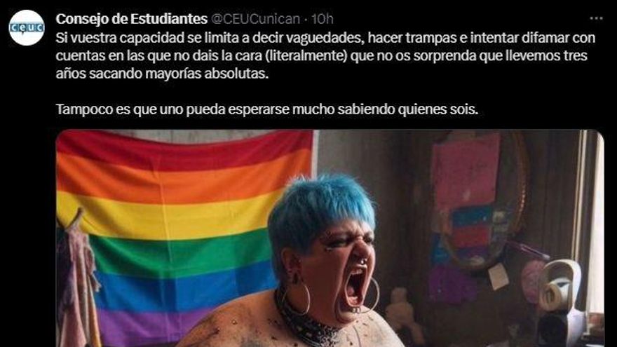 PP, Vox y PRC evitan la condena de los ataques homófobos del Consejo de Estudiantes de la Universidad de Cantabria