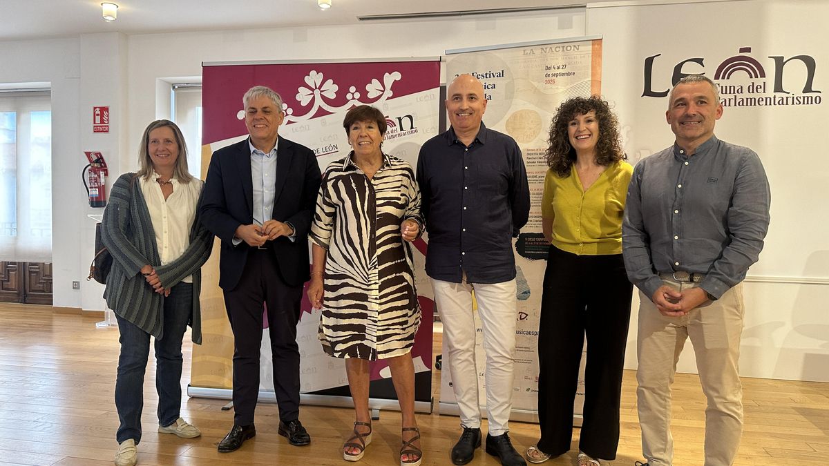 Presentación de la 39.ª edición del Festival de Música Española de León.