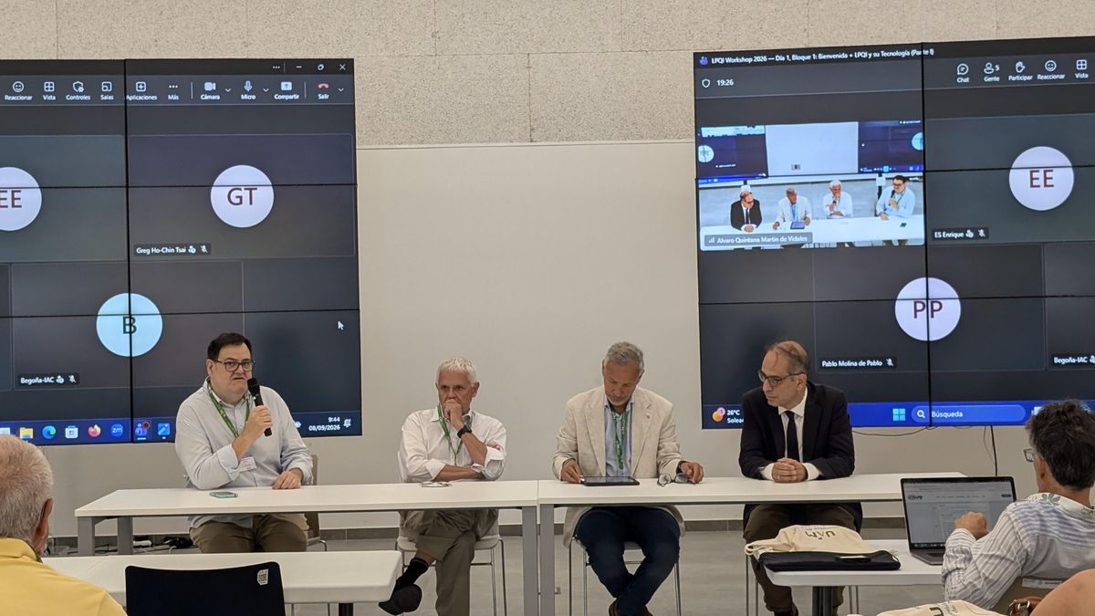 Presentación institucional del congreso La Palma Quantum Interferometer.