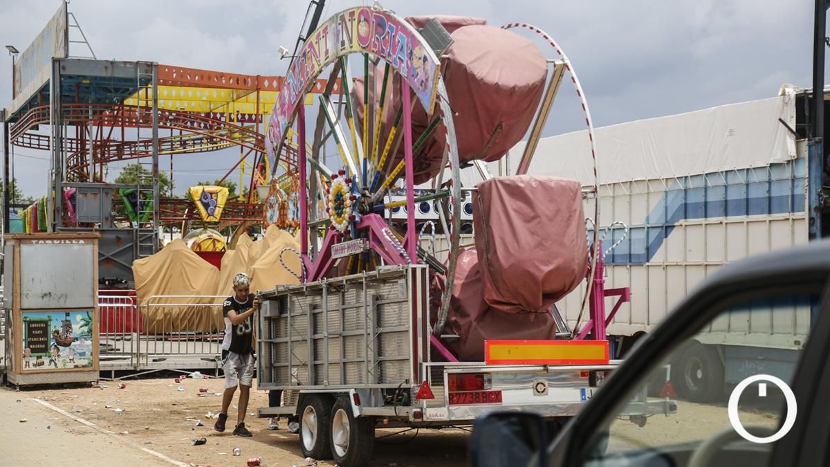 Desmontaje de la Feria