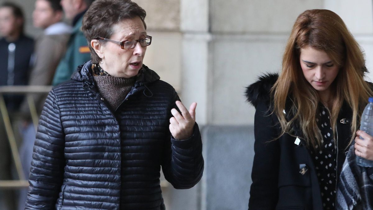 La exconsejera Martínez Aguayo durante la celebración del juicio de los ERE.