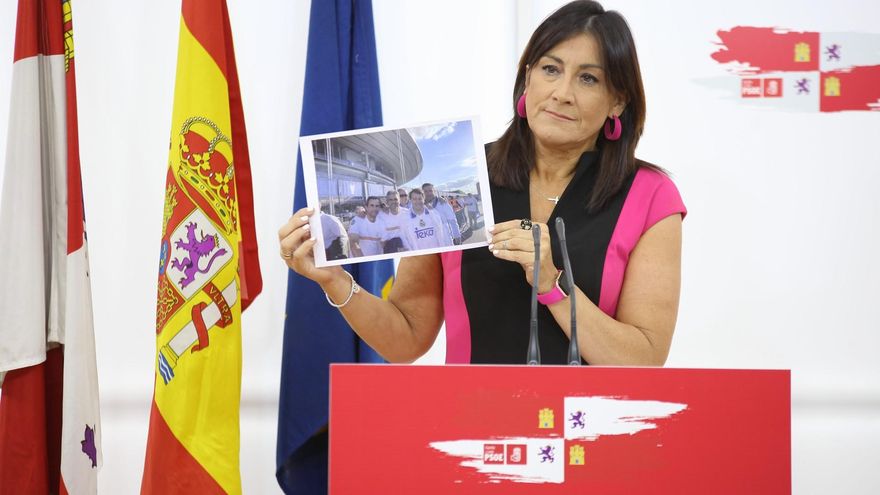 El PSOE pide aclaraciones a Mañueco por su viaje a la final de la Champions y una imagen junto a un empresario