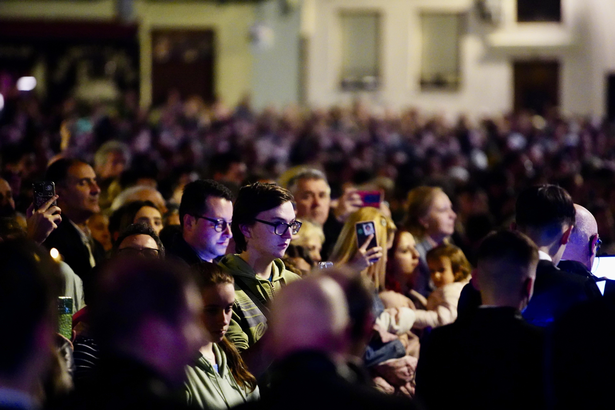 El paso de La Dolorora marca el inicio de la Semana Santa de León