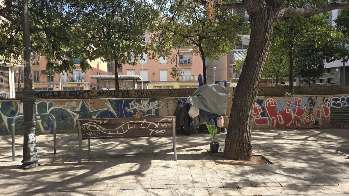 El sinhogarismo ha crecido en la ciudad de València, con cerca de 84 personas censadas, una cifra voluble.