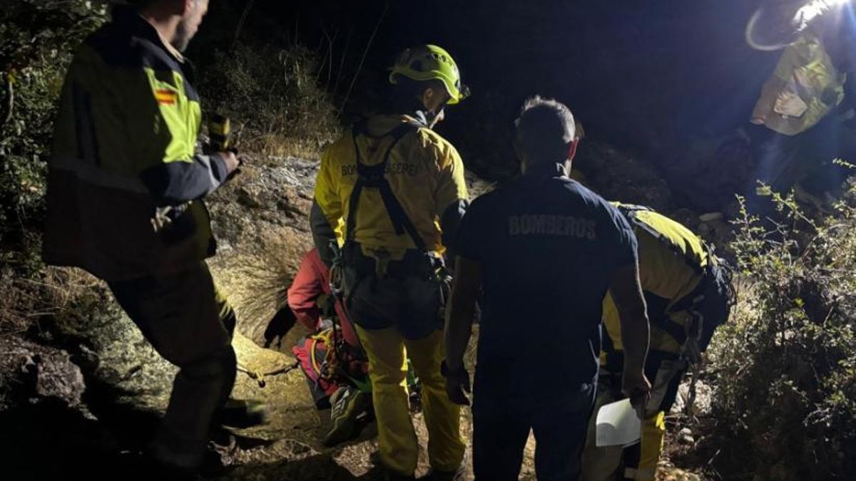 Aparece el espeleólogo al que se había perdido de vista en una cueva de los Chorros del río Mundo