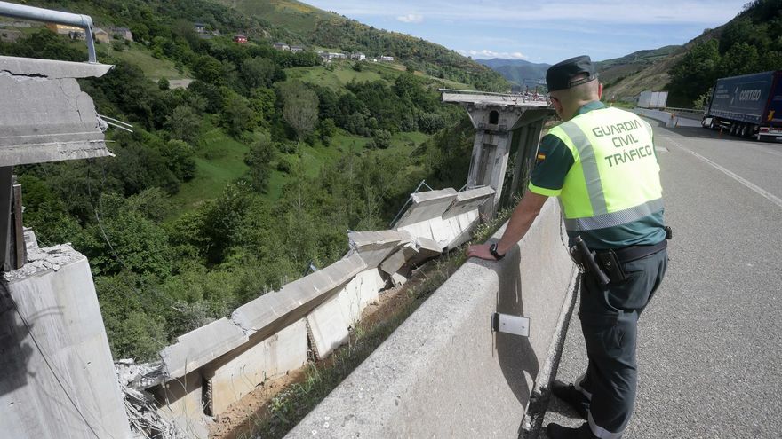 Un problema oculto en un viaducto de la A6 en la entrada a Galicia, posible causa de un colapso "sin precedentes"