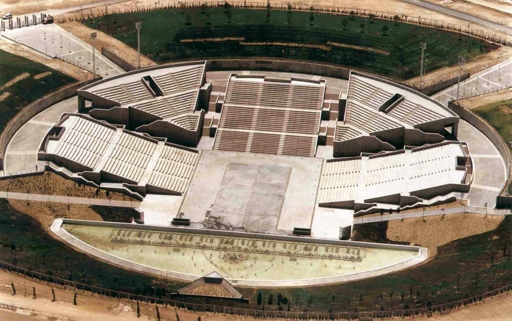 Auditorio de Juan Carlos I, en el momento de su inauguración