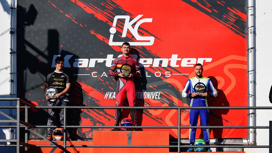 El cordobés Daniel Jurado, tercero en la Copa de España de Karting 4T