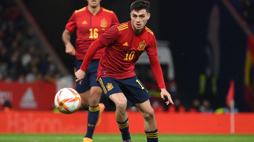 Pedri y Ayoze Pérez, en la prelista de España para la Eurocopa