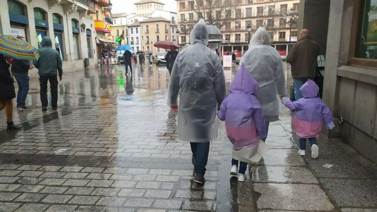 La provincia de Toledo afronta una tarde de lluvias intensas, tormentas, granizo y fuertes rachas de viento