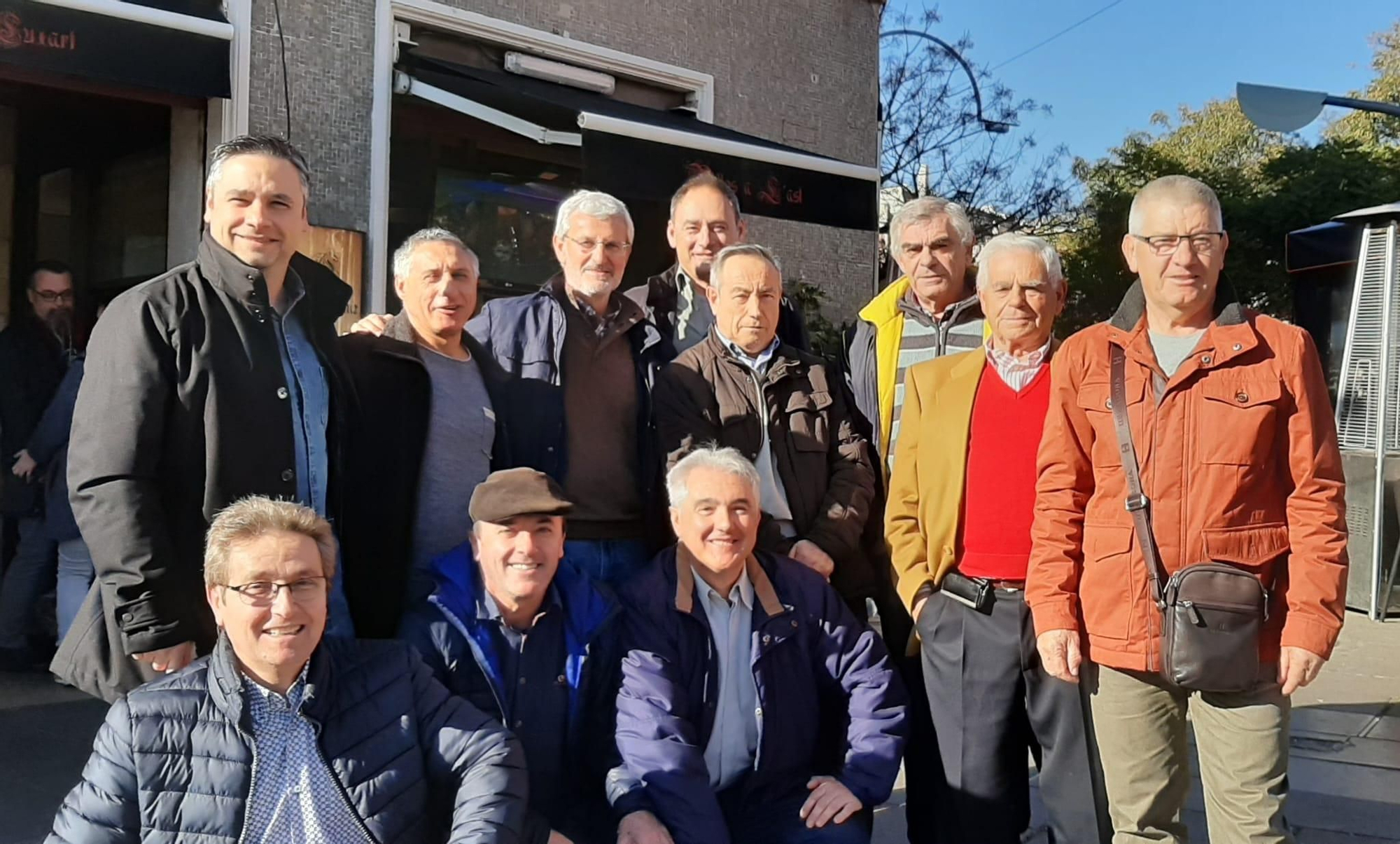 Plantilla y amigos del Club Deportivo Teleno en la actualidad