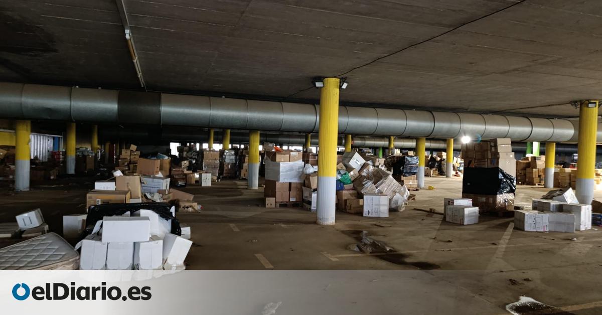 Torrent todavía mantiene cajas de donaciones a los afectados de dana en un párquing y el Ayuntamiento afirma que se le está dando salida