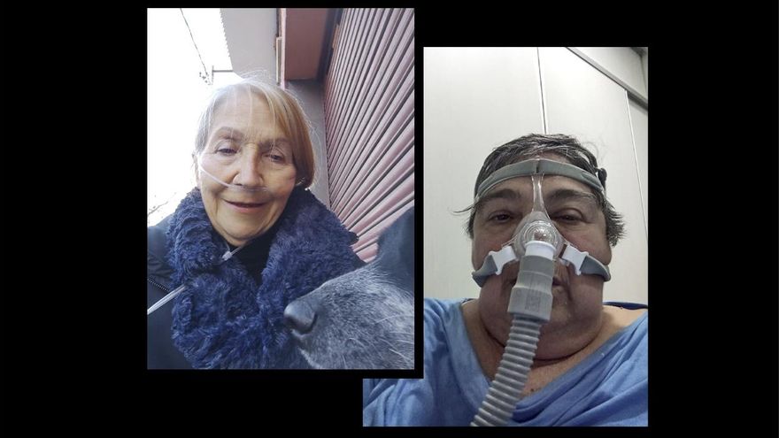 Cómo se vive un apagón si dependes de la electricidad para respirar: "Me tumbé en el sofá para gastar lo mínimo"