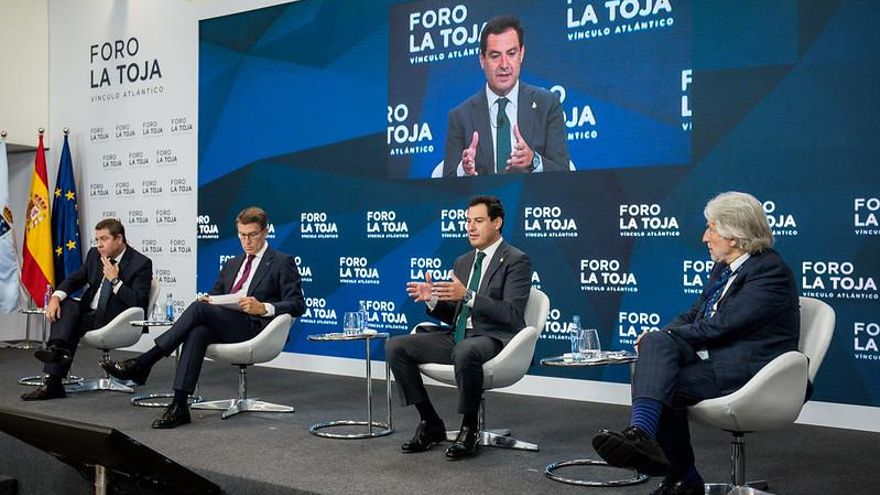 Feijóo cierra con Page su ronda con presidentes autonómicos para la investidura sin mover un voto