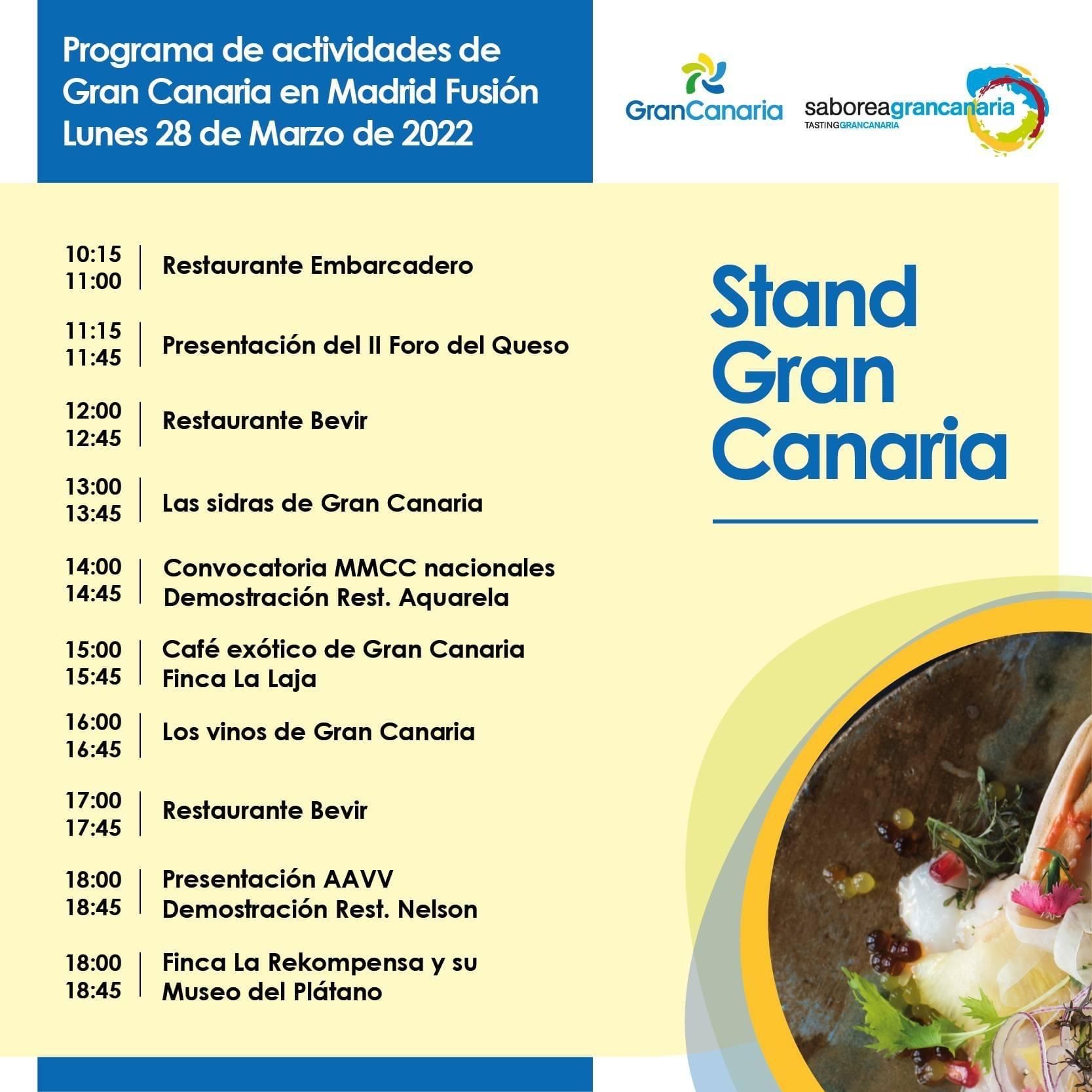 Jornada del lunes para Gran Canaria.