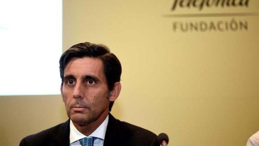 El presidente de Telefónica, José María Álvarez-Pallete.
