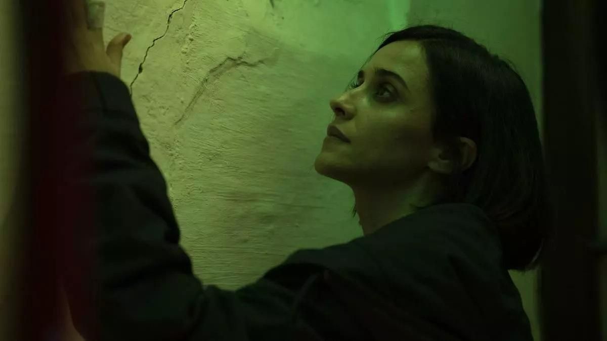 Macarena García, en una escena de 'La Mesías'