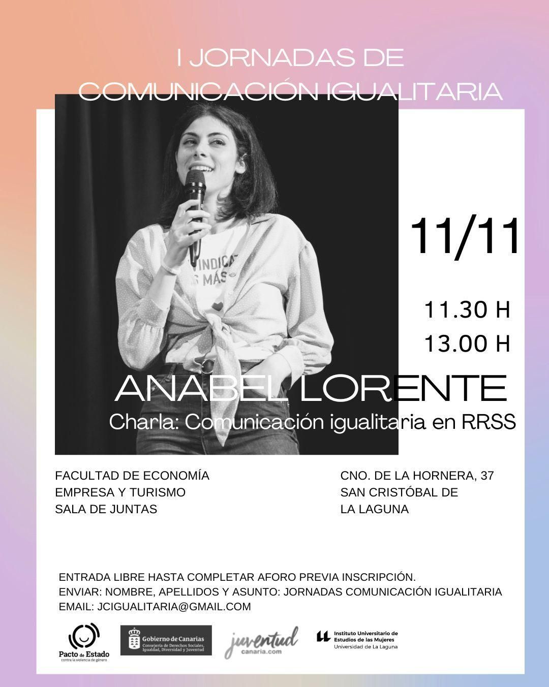 I Jornadas de Comunicación Igualitaria.