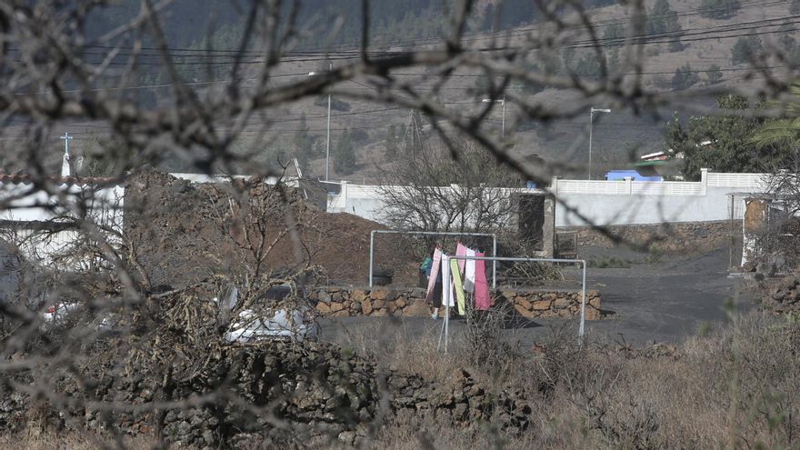 Ropa tendida en Tacande. (ALEJANDRO RAMOS)
