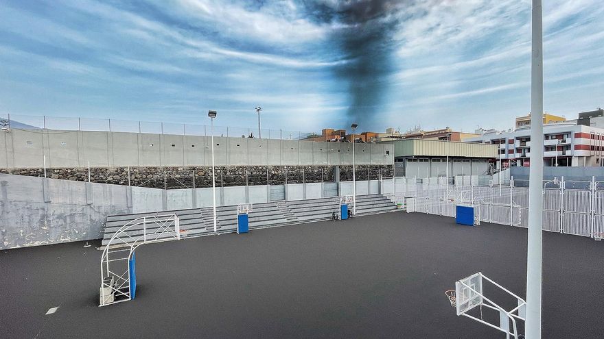 El volcán de La Palma. / Fotos: Leandro Betancor Fajardo