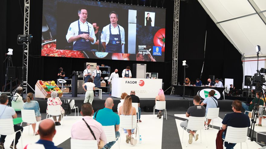 Los hermanos Torres en la feria 'Gran Canaria Me Gusta'