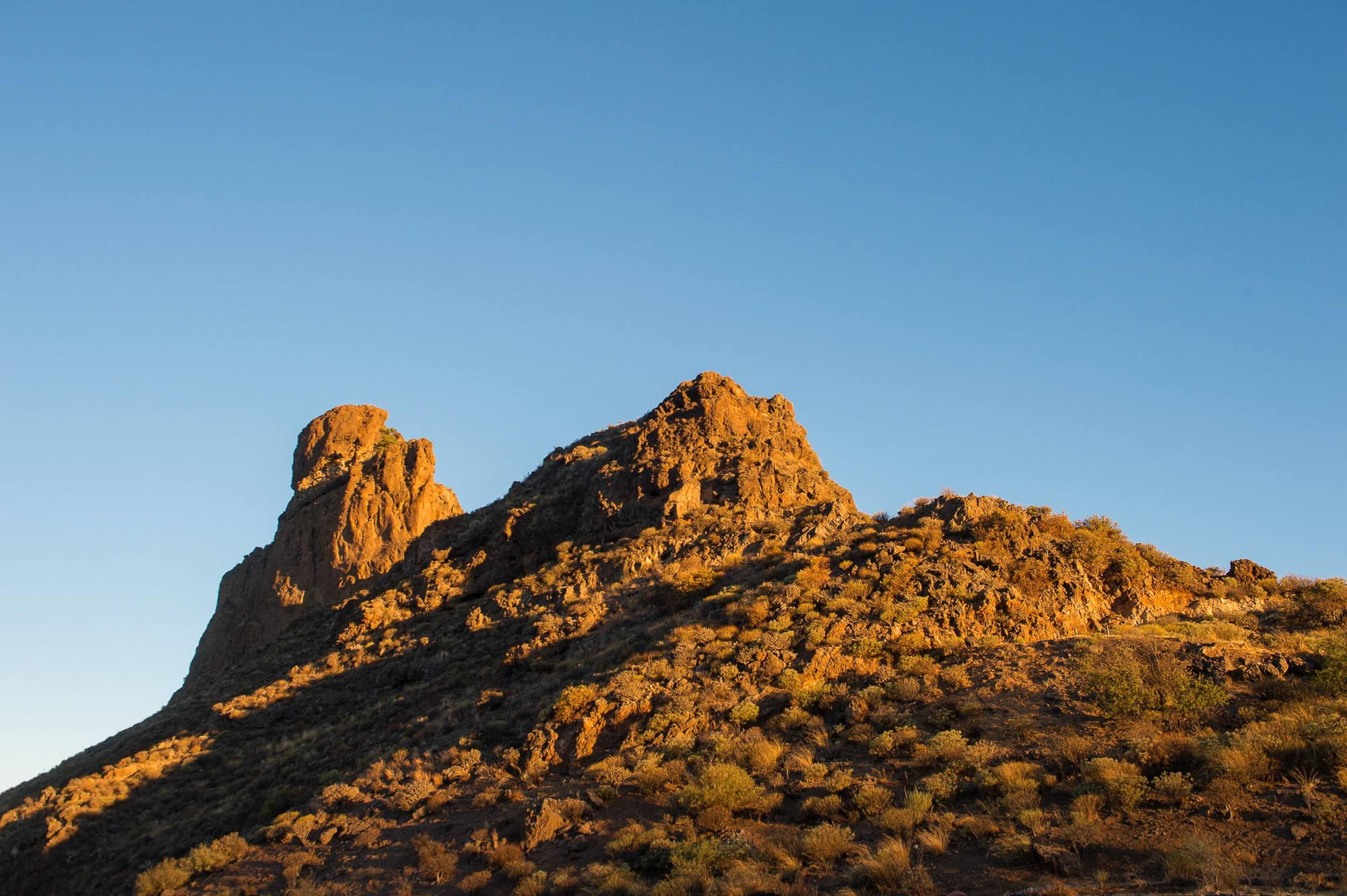 Llegada del otoño al yacimiento del Roque Bentayga (Canarias Ahora)
