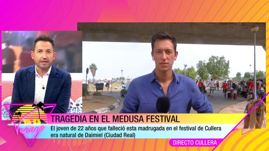 Un seguridad del Medusa Festival golpea a una cámara de 'Ya es verano': "Os voy a denunciar"