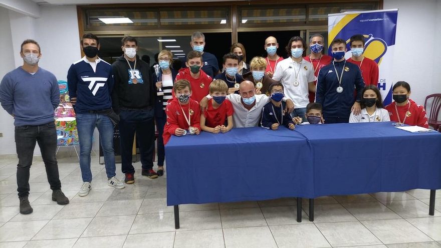 El Círculo acoge el XIX Memorial Manuel Febles de squash