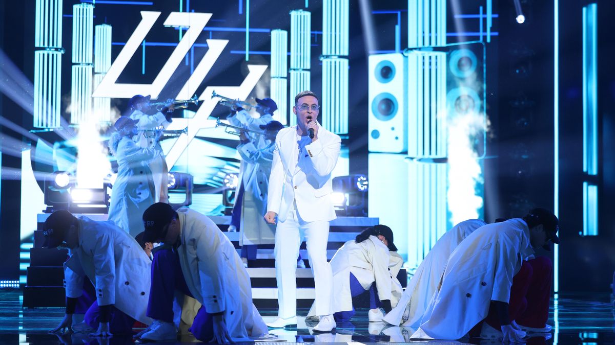 J Kbello, como Daddy Yankee en la Gala 1 de 'Tu cara me suena 13'