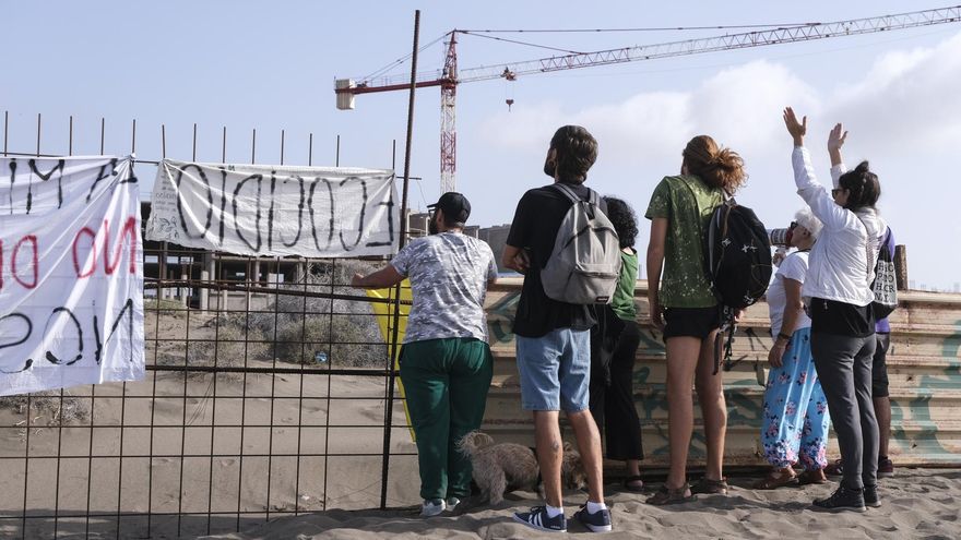 'Salvar La Tejita' pide al Cabildo de Tenerife que abandone el Circuito del Motor y compre la parcela de La Tejita