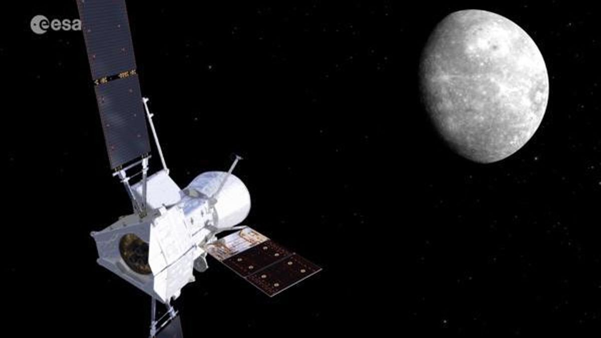 La misión BepiColombo afronta la primera fase de su aproximación a Mercurio