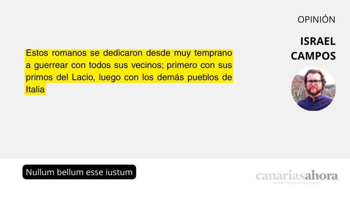 Nullum bellum esse iustum