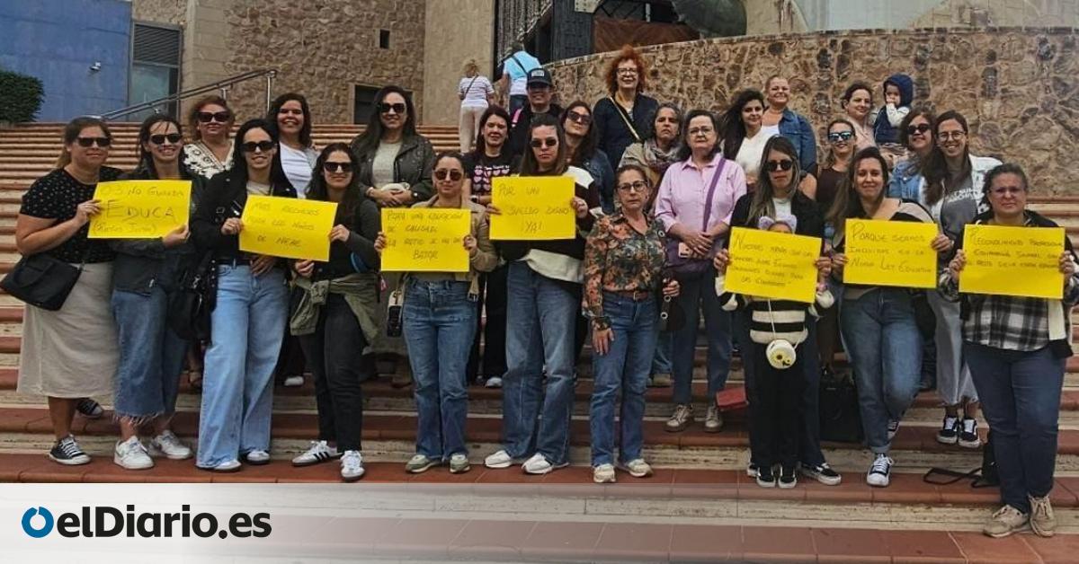 Educadoras infantiles de 0 a 3 años en Canarias reclaman dignidad y reconocimiento:  Cuidar es educar 