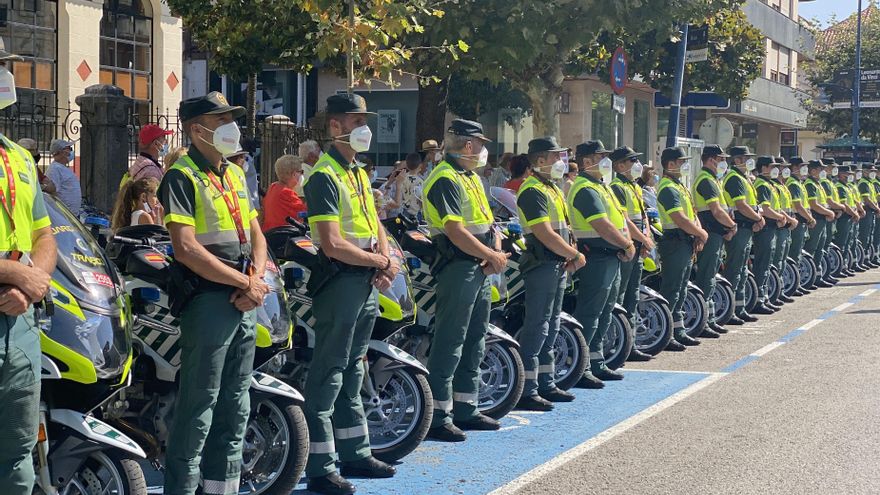 Un dispositivo especial de la Guardia Civil controlará el paso de la Vuelta por Cantabria