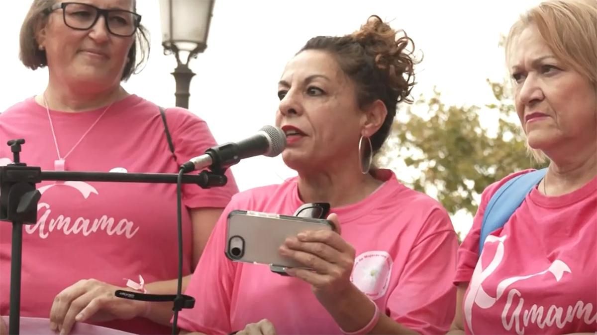 Cristina Medina fue portavoz de la protesta en Sevilla por la crisis de los cribados: "Esto no puede quedar así"