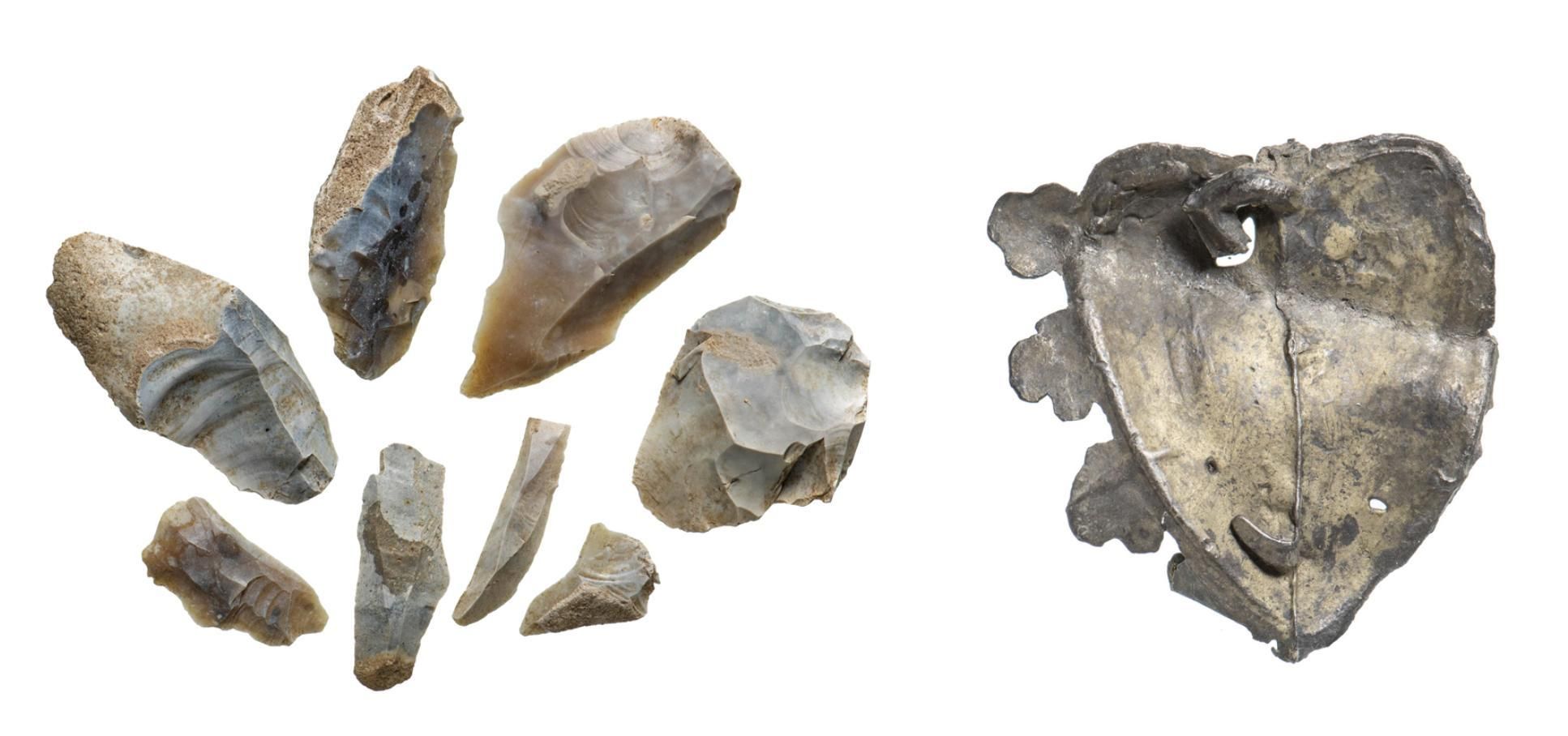 Los expertos del Museum of London Archaeology han identificado piezas de sílex y una herramienta neolítica