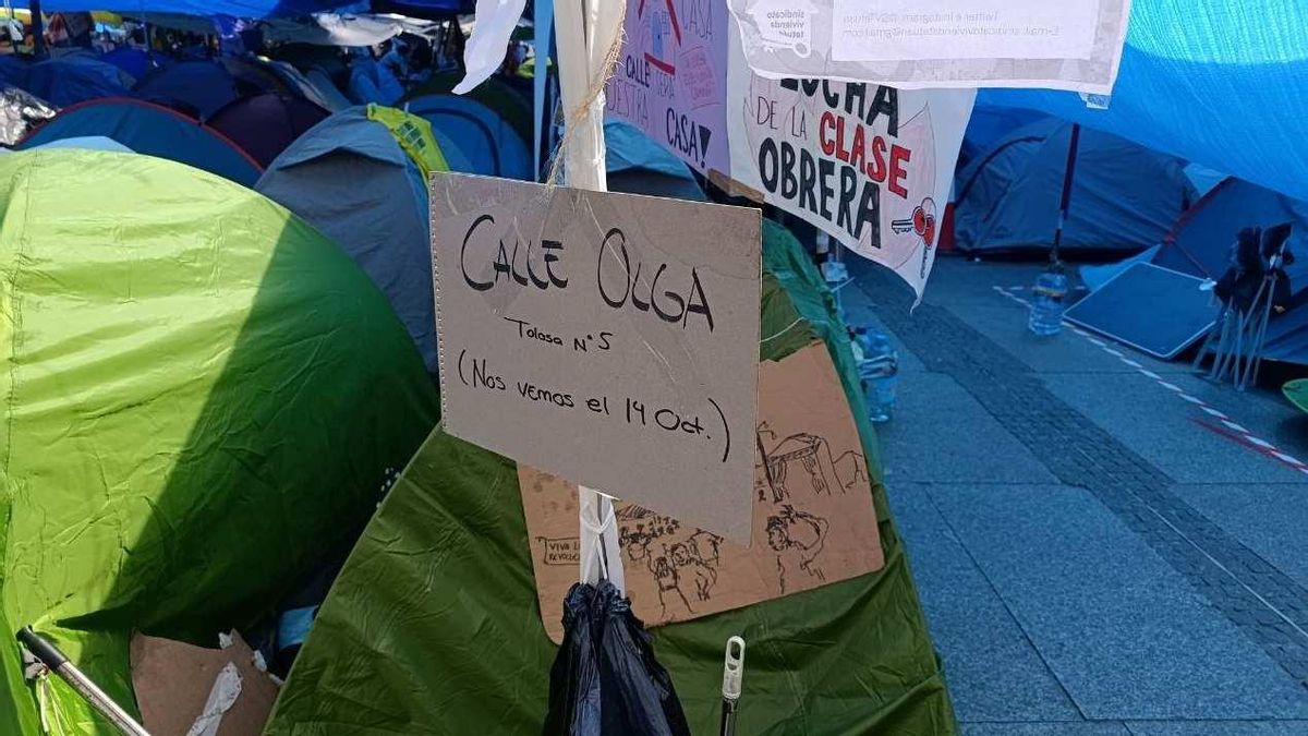 Calle de Olga en la Puerta del Sol
