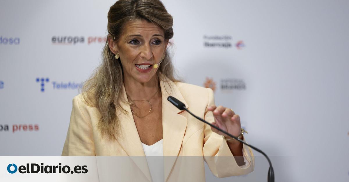 Yolanda Díaz anuncia la ampliación del permiso por fallecimiento hasta 10 días y uno nuevo para cuidados paliativos